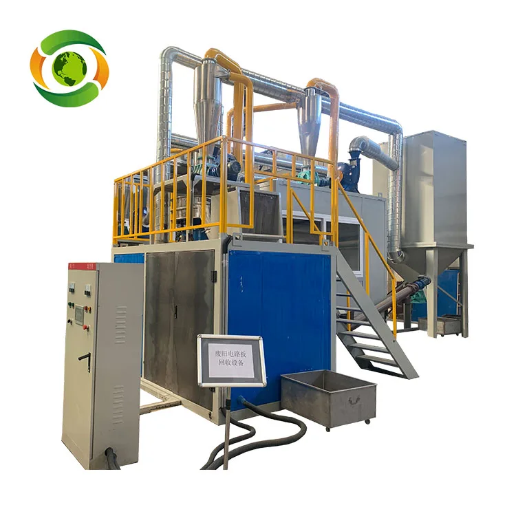 Hot Sale Asia-Pacific YT-PCB-1000 kg/h PCB Board Recycling Machine E Waste Recycling Machine Manufacturer