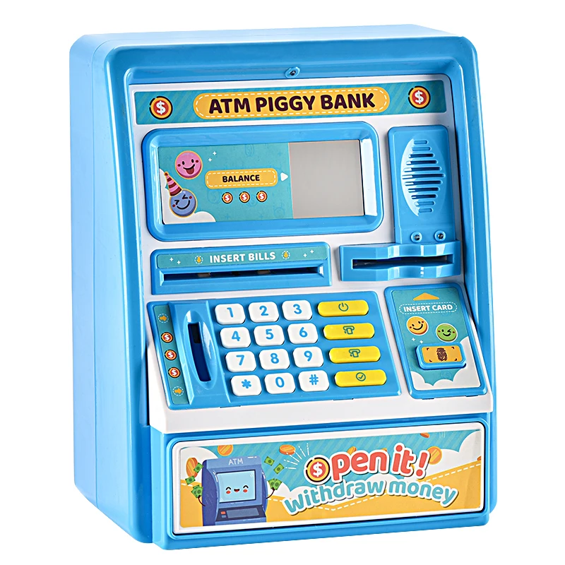 2023 New Kids Mini Money Box Toy Piggy Bank Toys Atm Savings Bank Toy