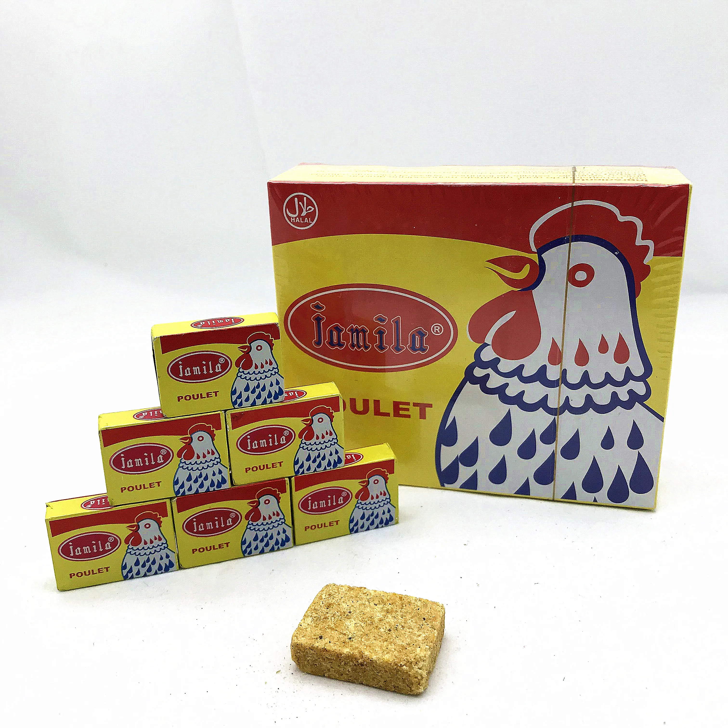 HALAL Africa Food Kosher Chicken Bouillon Cube Good Price Healthy Seasoning For Halal African Muslim Food Cooking