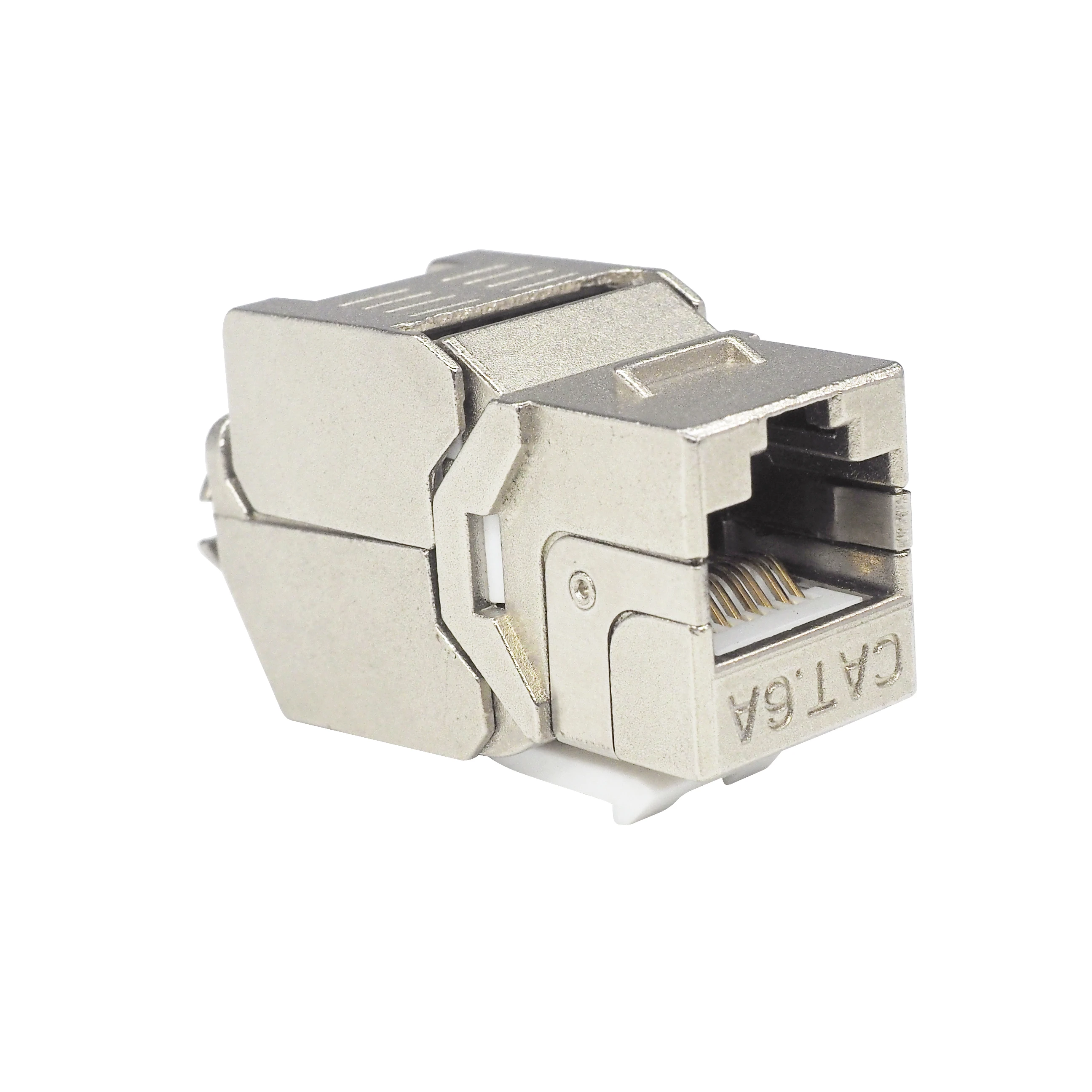 Rj45 cat5e cat6 cat6a FTP STP network keystone jack for lan cable keystone module