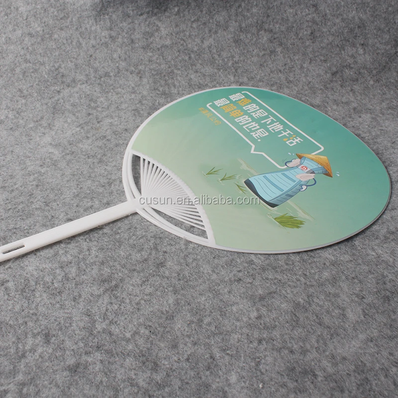 China Factory hot selling personal plastic gift hand fan