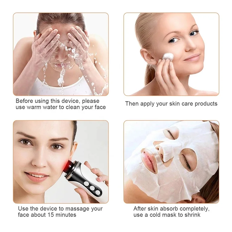 New hot selling products skin miracle home use rf technology beauty anti-aging face lifting device