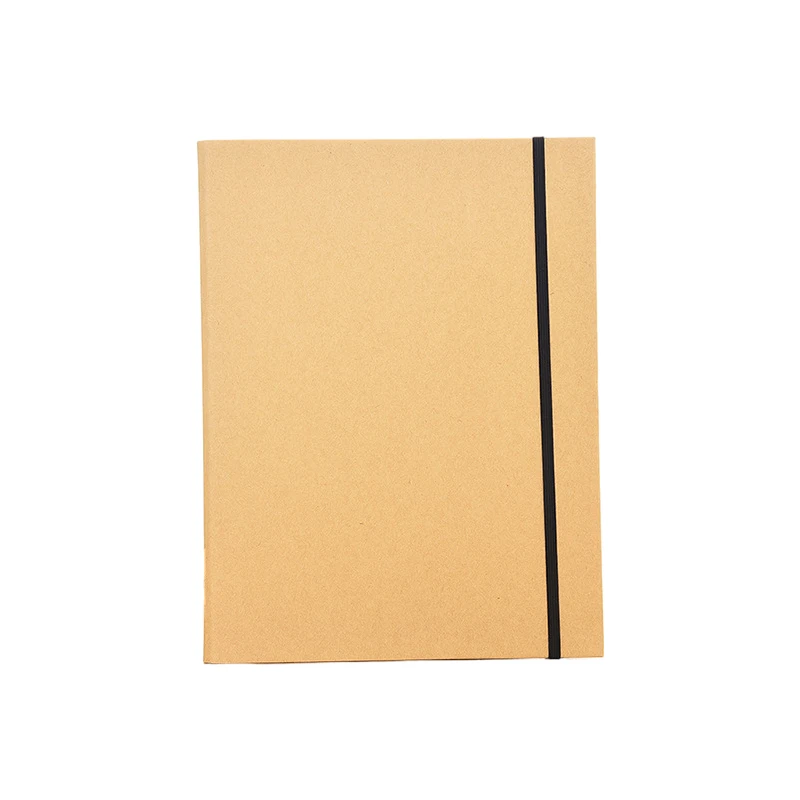 Kraft retro album folder file family reunion can be customized LOGO