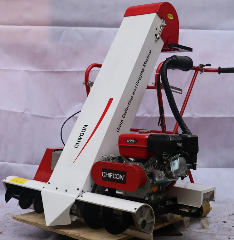 
Farmers helper grain dust collector system for grain collecting and bagging machine for sun-dried grain 