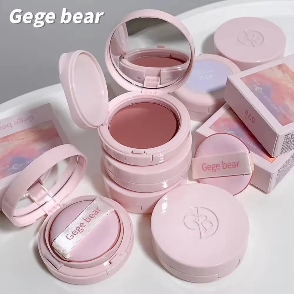 Air Cushion Cloud Blushes Face Makeup Private Label 8 Colors High Pigment Easy Smudging Natural Matte Portable Cushion Blushes