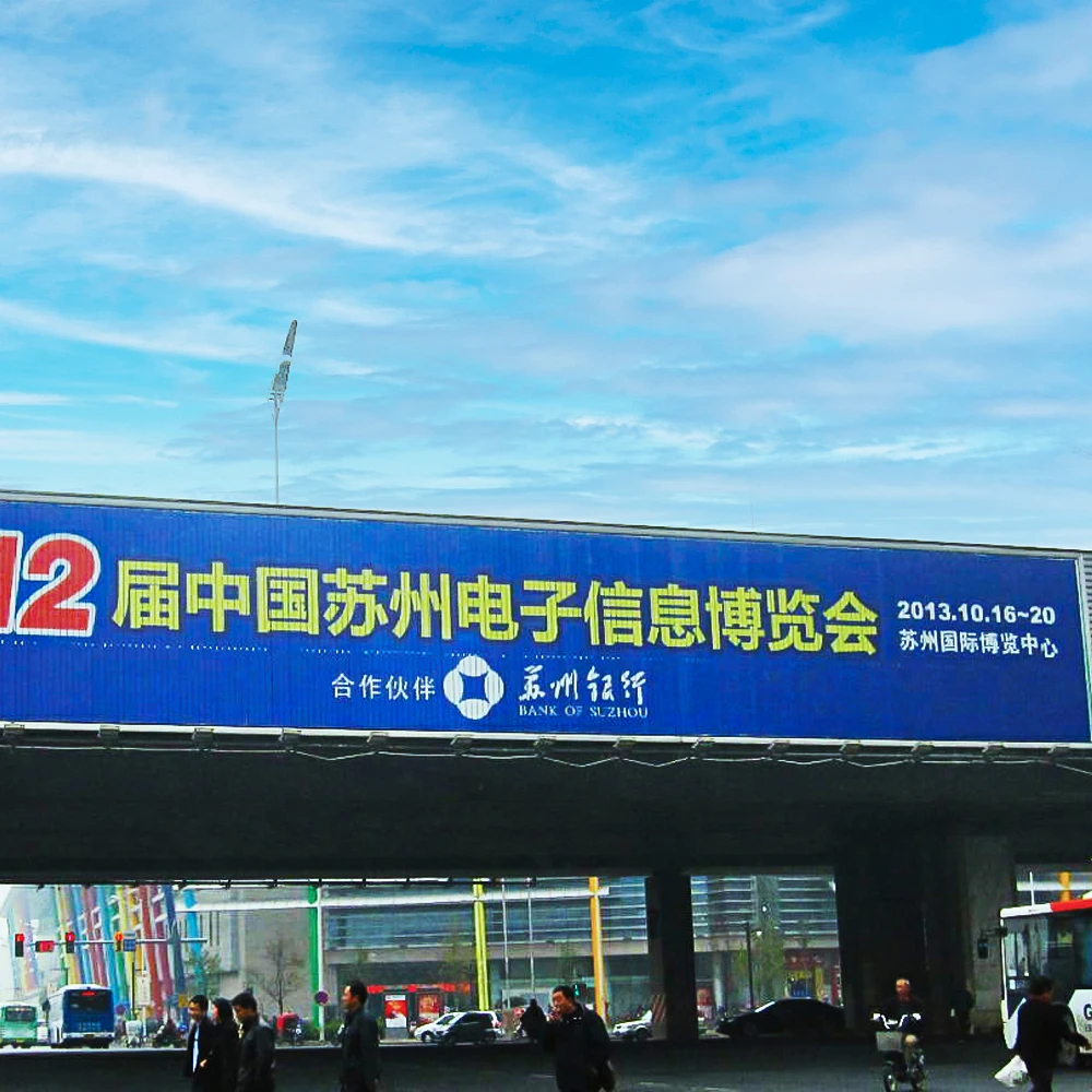 Aluminum Custom Advertising Trivision Billboard Rotating Prism Outdoor Tri-vision Sign board