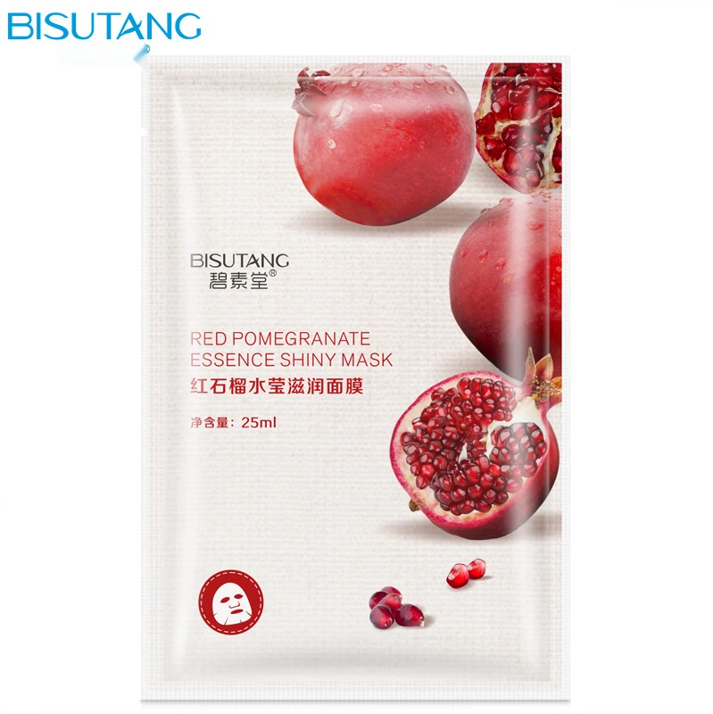Factory Fruit Face Mask Organic Vitamin C Sheet Mask Form And Face Use Moisturizing Korean Facial Mask//