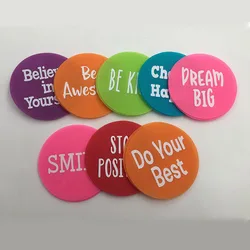 Custom printed Velcroes dots Carpet Spot Sit Markers Floor Dots Spots  for Classroom