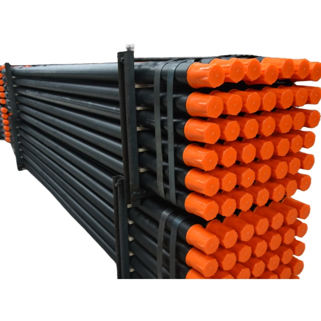 Geotec Wuxi CROWN drill pipe 2 7/8 5 1/2 inch 6m 3 1/2 inch fh drill pipe HDD machine drilling rod double horse