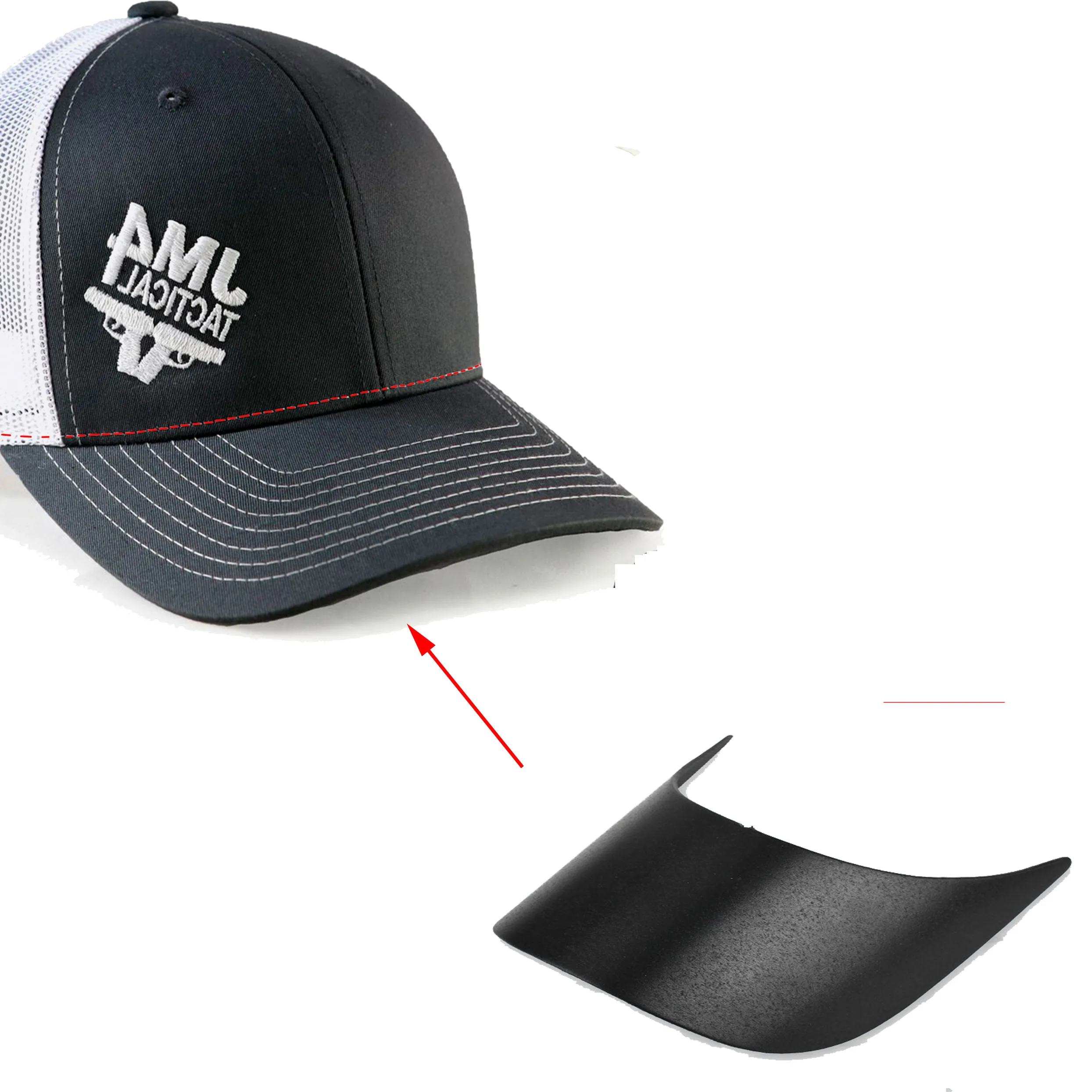 Good Economic Black Mesh Cap visor