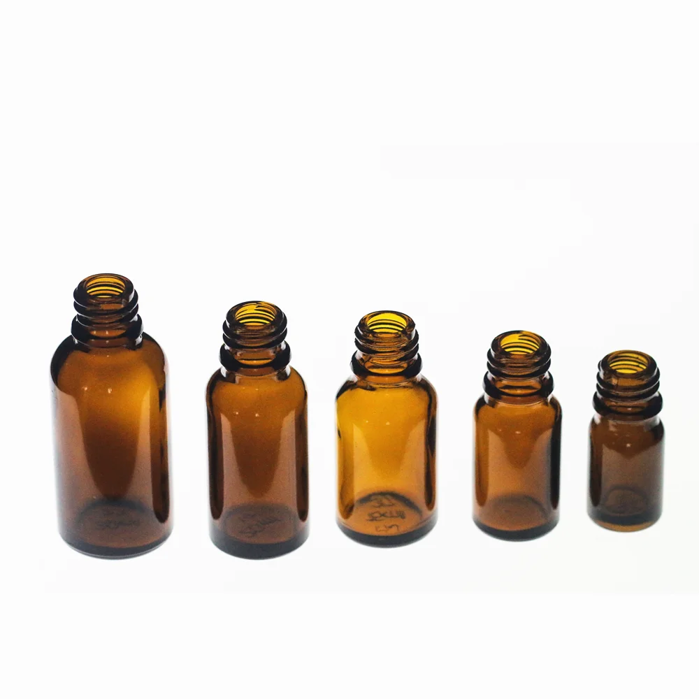 Medical Use 30ML 50ML 60ML 100ML Oral Liquid Amber Glass Syrup Bottle With Aluminum Cap