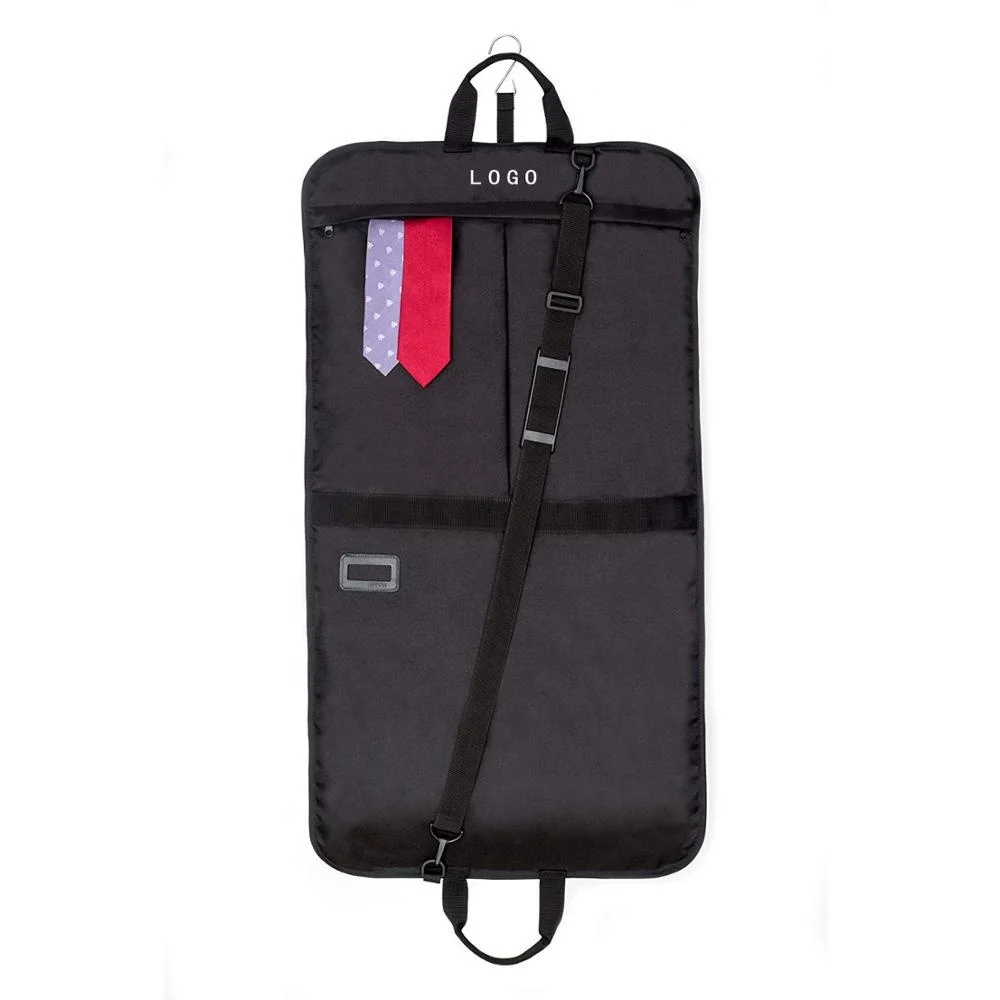 Custom Garment Bag - Carry on Suit Bag with Shoulder Strap