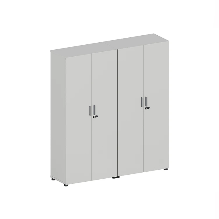custom modern commercial furniture 4 doors wooden storage filing cabinet for office
