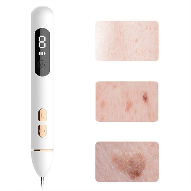 Skin Tags Remover Pen Mole Remover with 9 Strength Levels Portable Rechargeable Skin Tag Removal Pen