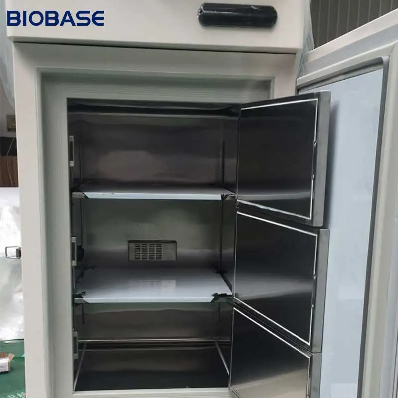 BIOBASE Китай 158L -86 Цельсия вакцина horisontal морозильная камера лаборатория из нержавеющей стали ультра
