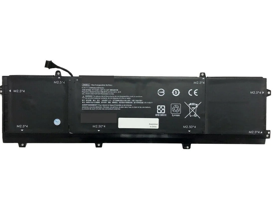 Аккумулятор ZN08XL для ноутбука HP ZBOOK STUDIO G4 15 4 в 92WHR 907584-850 от китайского производителя