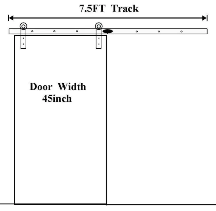  Дверная фурнитура китайская популярная европейская дверь сарая межкомнатное колесо
