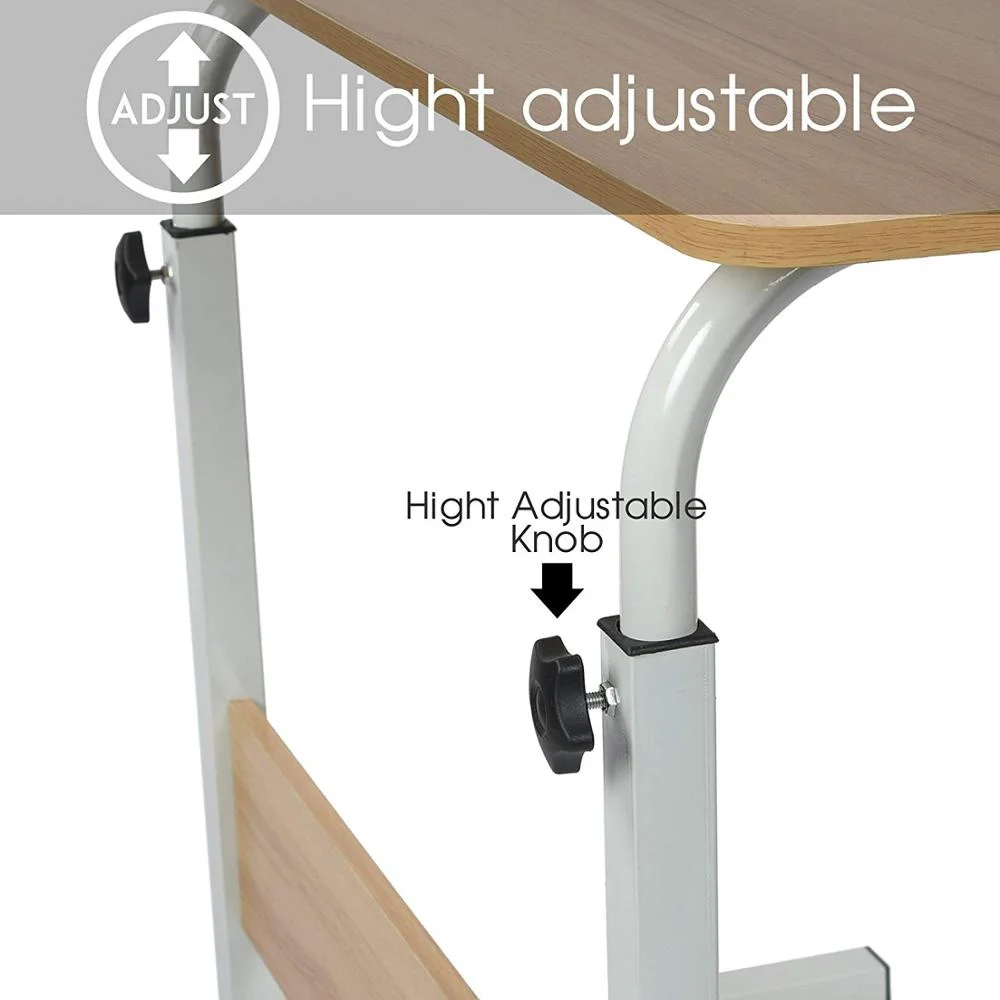 Chinese Product Bed And Sofa Tray Table Foldable Height Adjustment Desk