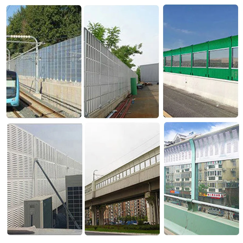 sound barrier wall anti wind dust mesh screen perforated metal wall high way noise barrier sound proof fence