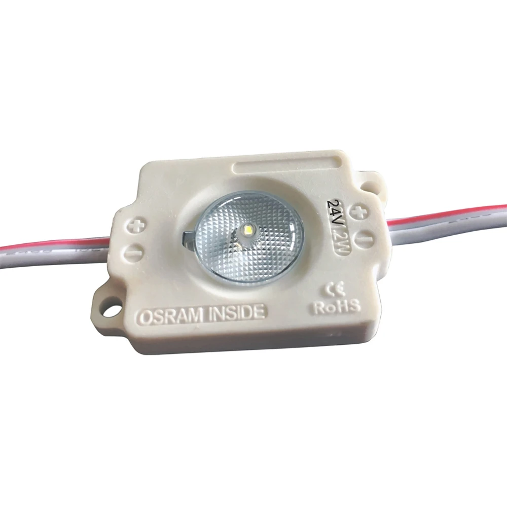 
High brightness led module 140lm/w CE ROHS 24VDC 1.2W 168lm backlight 24v led module for lightbox & channel letter 