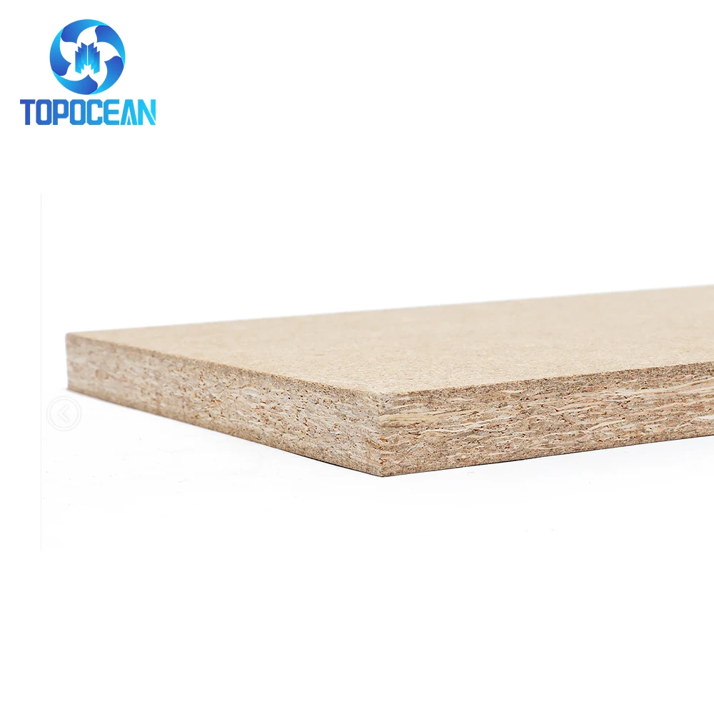 Topocean 20MPA FOSB 4x8 11 mm 18 mm particle board Melamine Paper Decorative Core Fine OSB