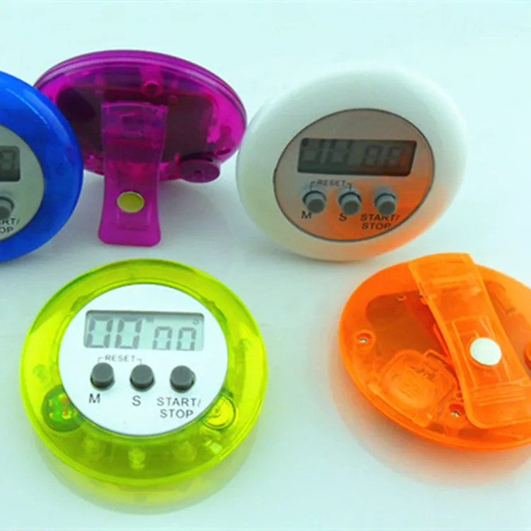 LCD Digital Kitchen Countdown Magnetic Timer Back Stand Cooking Timer Count UP Alarm Clock Kitchen Gadgets Cooking Tools