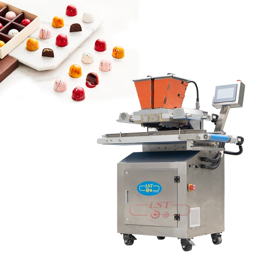 LST  mini center filling chocolate making machine industrial chocolate making machine