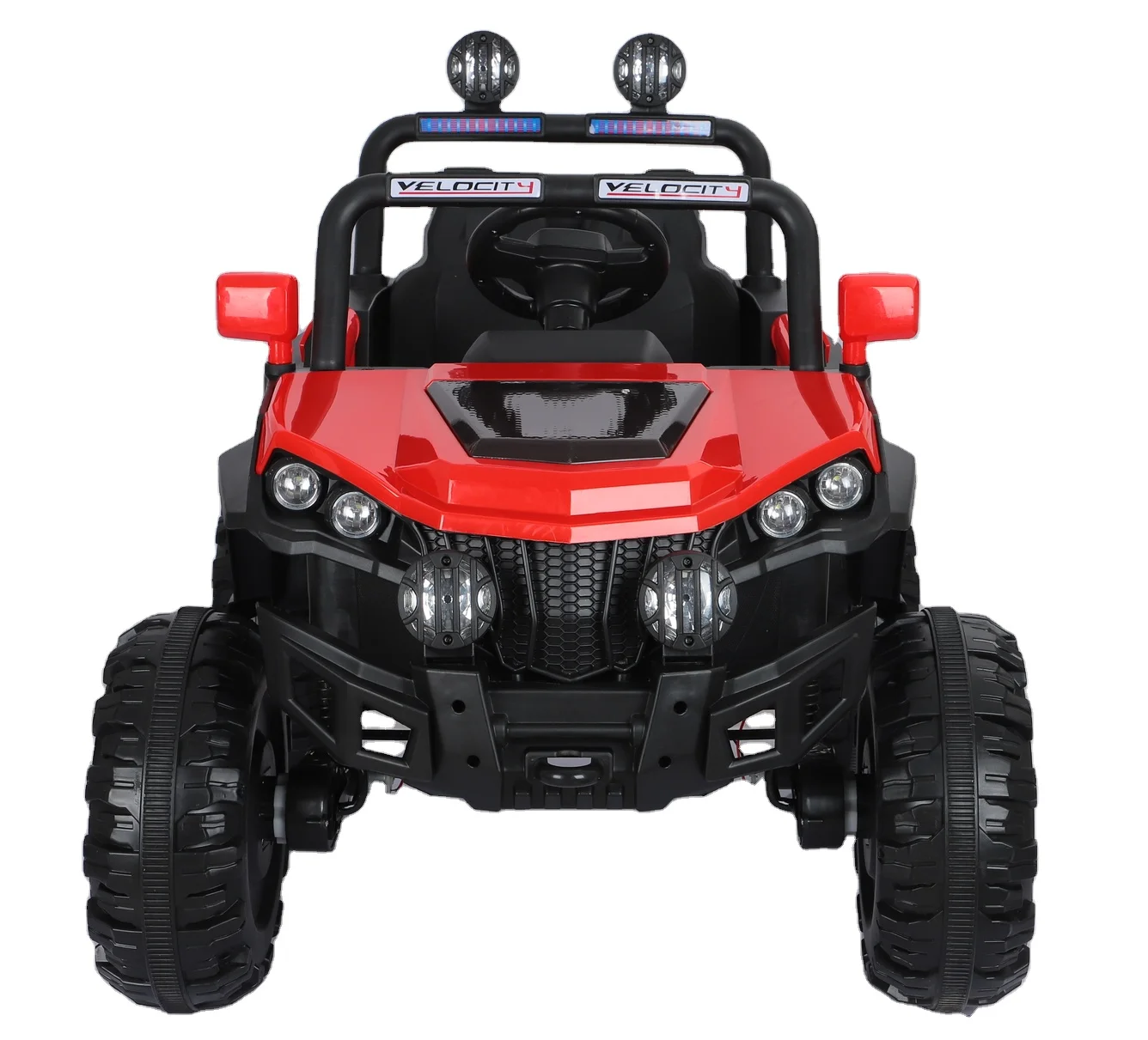 Children Toy Factory Wholesale Ride on Car 2 Seater 12V Kids Electric Car Black Red Music White