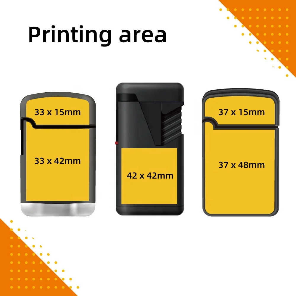 ZENGAZ MODEL SELECTION Free Shipping Custom Logo Refillable Gas Jet Flame Lighters For Cigar and Cigarette Smoking