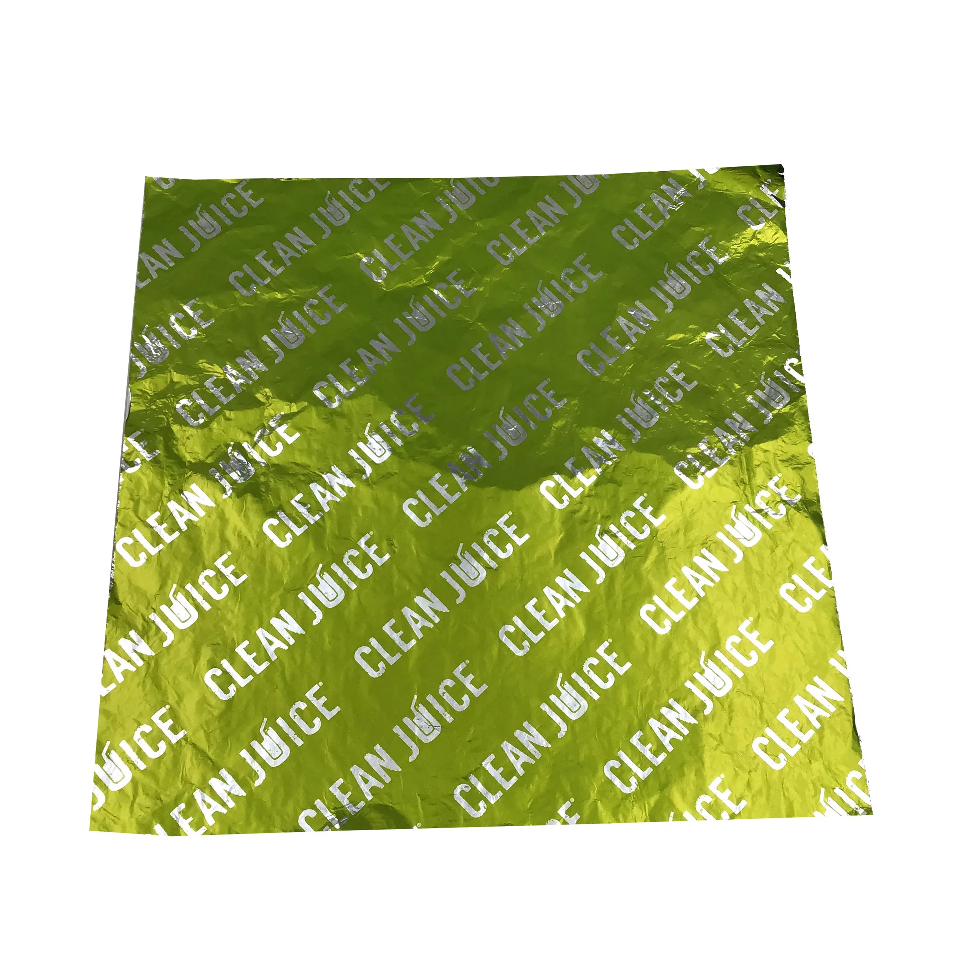 Food grade burger aluminum foil paper sheets with honeycomb Hamburger laminated paper