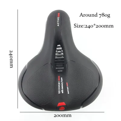 Comfort Soft Leather bicycle saddle mountain Road Bike Saddle seat