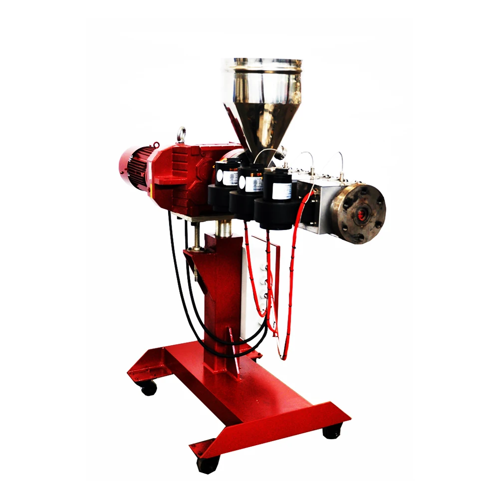 30mm Single Screw High Speed Line Plastic Extruder for color line surface skin layer co-extrusion Extrusion Machine For Sale