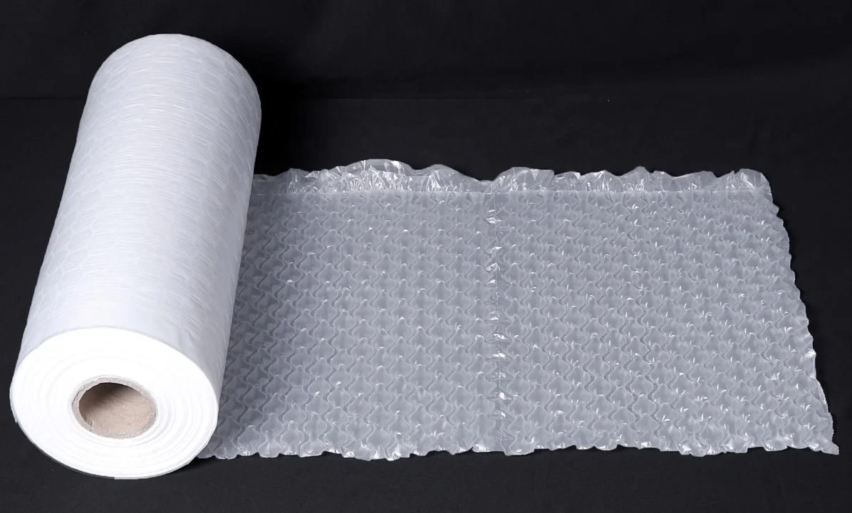 Hot Sale Thickened Honeycomb Inflatable Air Bubble Film Paper Roll For Mailing Protective