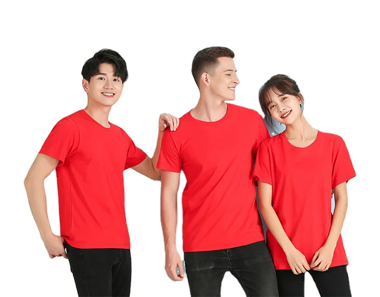 Custom brand logo for plain casual	 short-sleeve graphic tshirt cotton  unisex custom logo printed&embroidered