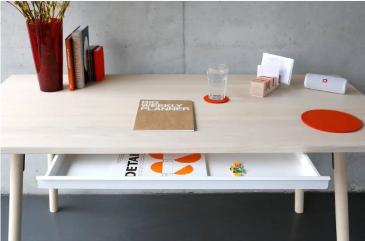 OEM Office Accessory  Metal Sliding Drawer under Desk for Electric Standing Desk or other desk