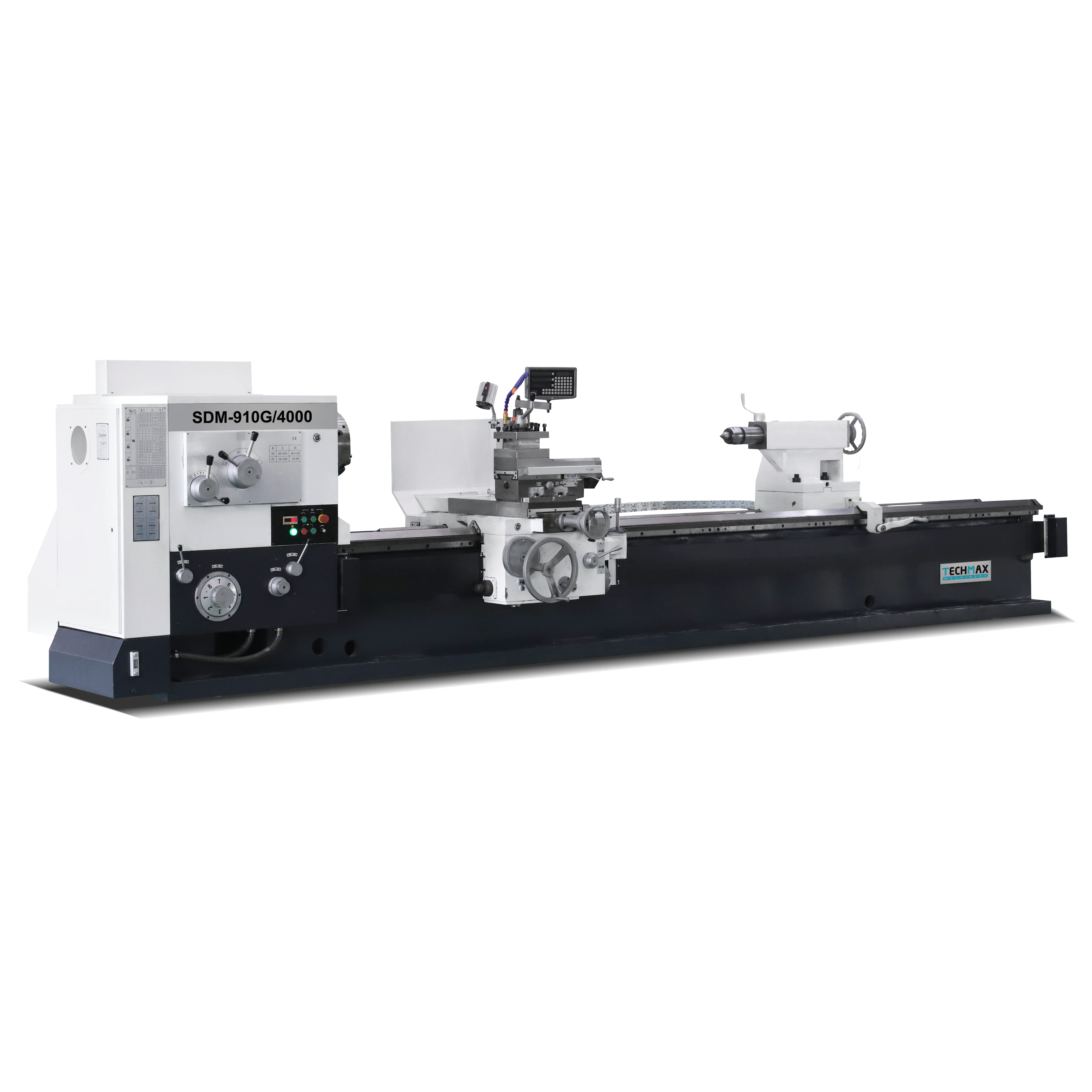 SDM-910G High Precision Horizontal Lathe with 105mm Spindle Bore for Heavy Duty Turning & Thread Cutting