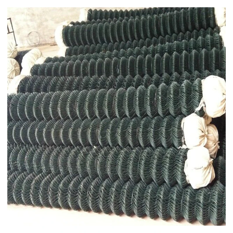 6ft 8ft pvc coated black green fence prices chain link diamond cyclone wire mesh fences baseball manufacturers
