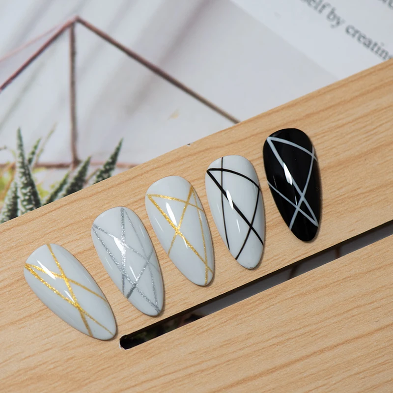 Creative Spider Nail Gel Polish Liner Painting nail art pull line nail glue Customize Private Label Designs Art Decoration