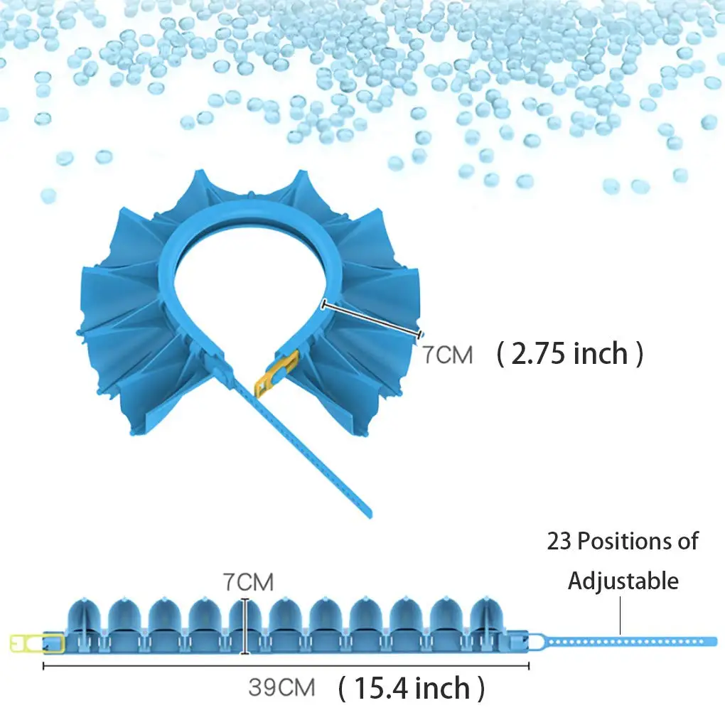 Adjustable Baby Shower Hat Waterproof Silicone Shower Hat Bathing Shampoo Hat