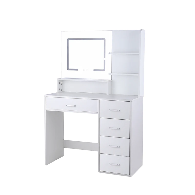 Professional Supplier White Mirror and Lights3 Lighting Modes  Makeup Vanity Desk, Dressing table ,for Bedroom