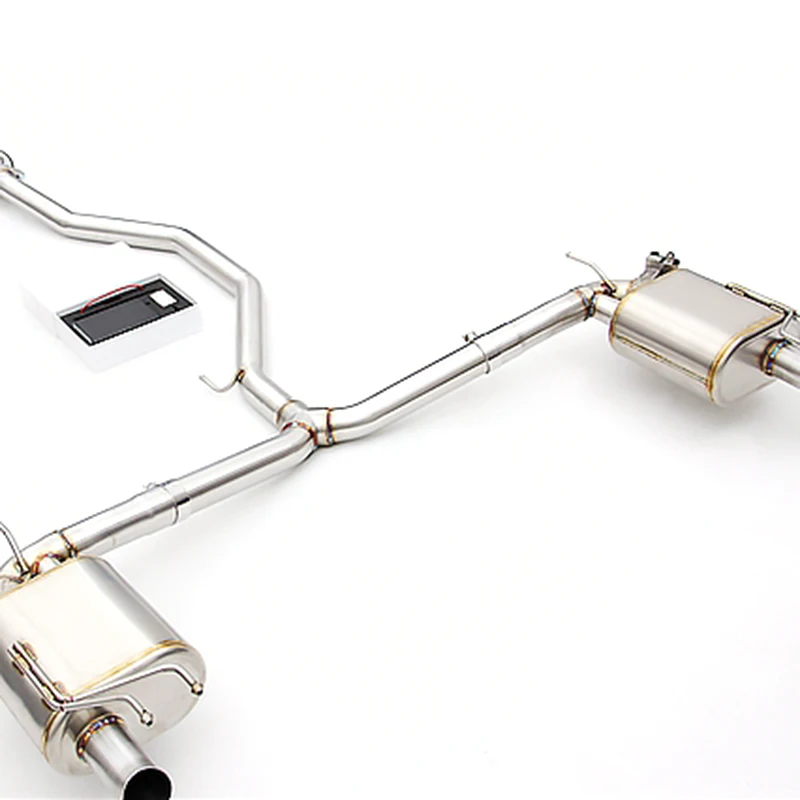 Горячая Распродажа, высококачественный выхлопной клапан из нержавеющей стали с дистанционным управлением, тепловой щит, глушитель, труба для Honda Accord Ten Generation