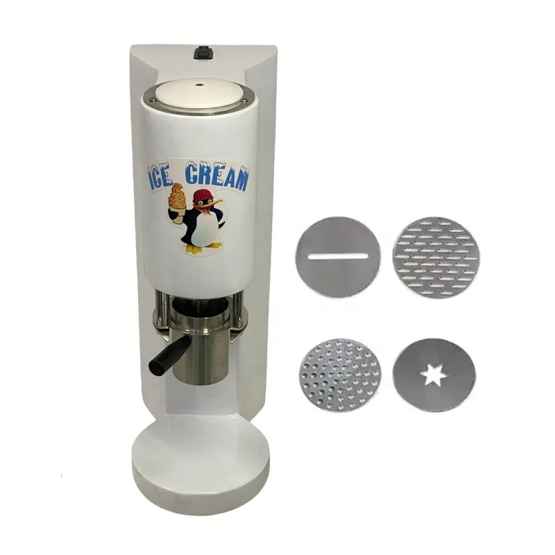 Wholesale Price Ice Cream Maker Machine Spaghetti Press Ice Cream Machine Gelados Spaghetti Gelato Machine