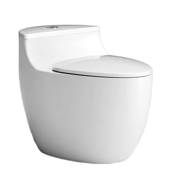 Hot Sale Ceramic Sanitary Ware S-trap One-Piece Toilet Wc Water Saving Level One Siphonic Toilet