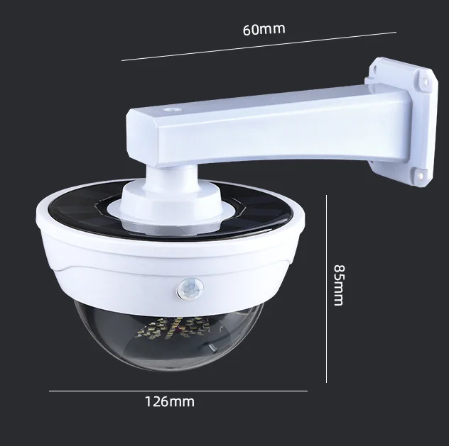 Factory Solar Smart Induction Garden Lamp Simulation Surveillance Camera Street Lamp Solar Lamp Outdoor Wall Lighting