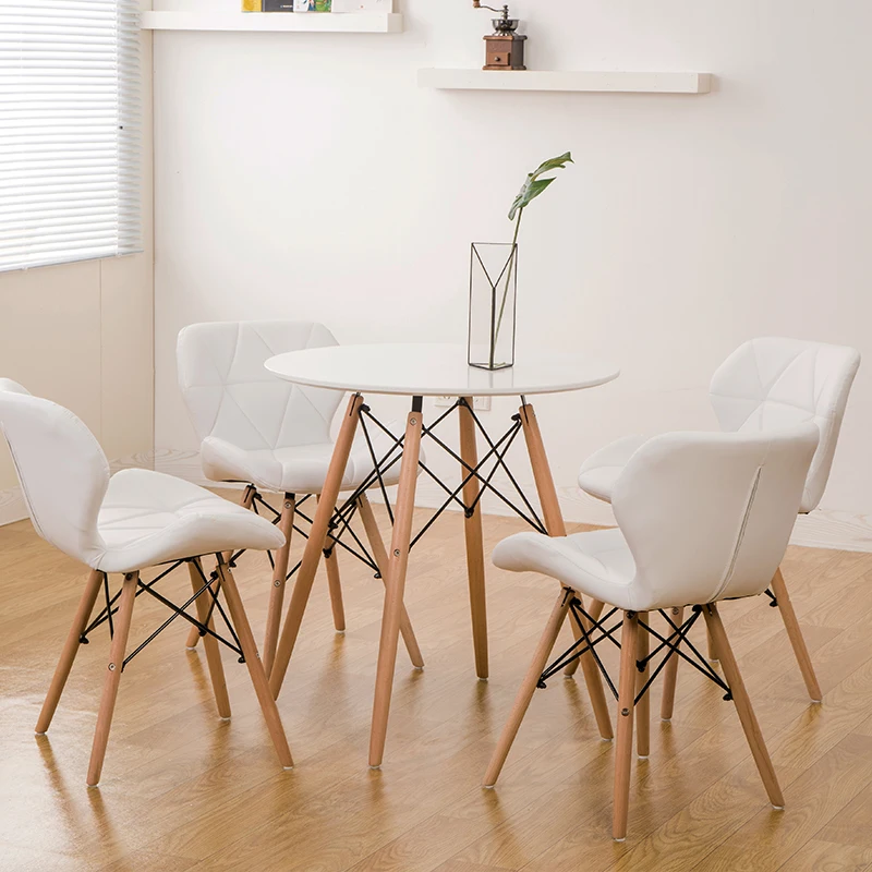 Best Sale Dining Room Set Furniture Classic White Large Luxury Round Restaurant Dining Table
