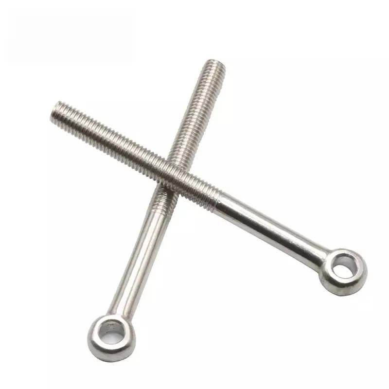Carbon Steel And Hdg And Stainless Steel Eye Bolt Din 444 Din444 Galvanized Lifting Long Eyebolts