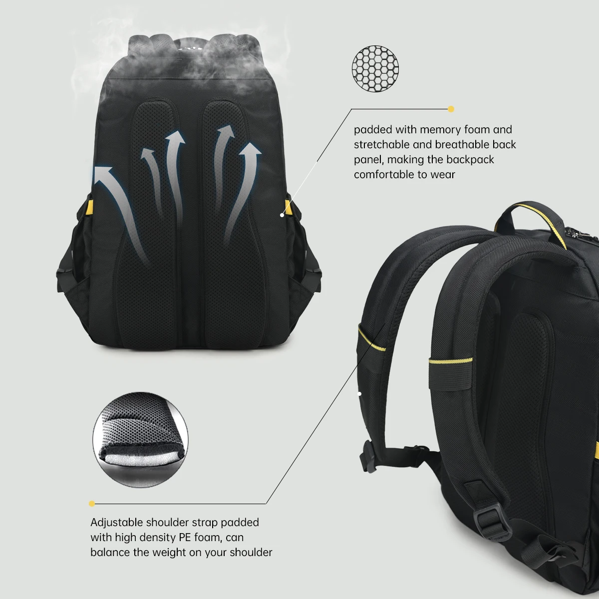 Tigernu T-B9019 Camping Hiking Backpack Bag for Outdoor Travel Fashion Bagpack College School Back Pack Laptop Backpack