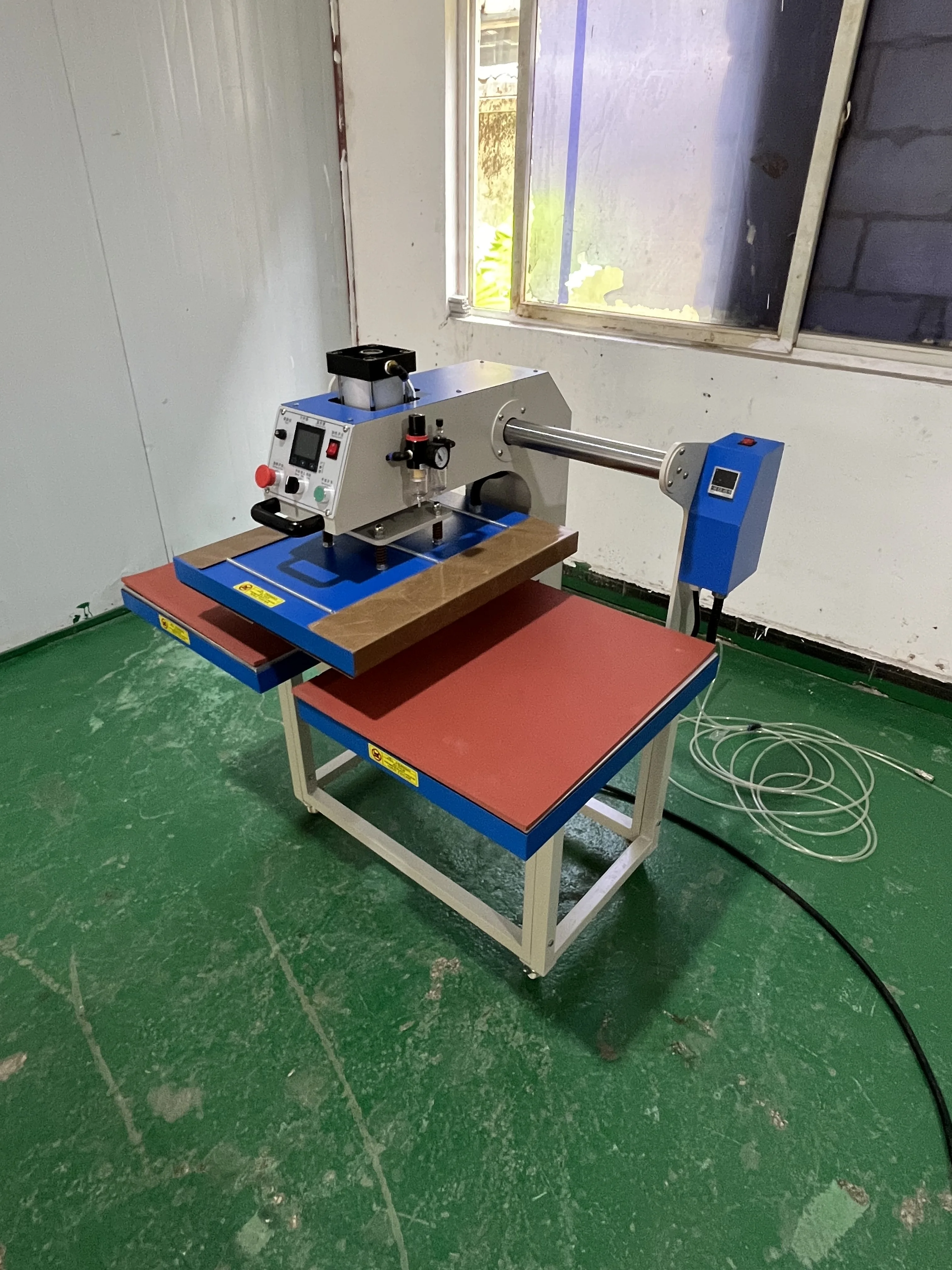 dual pneumatic 16*20 Heat Press Machine For Christmas Halloween