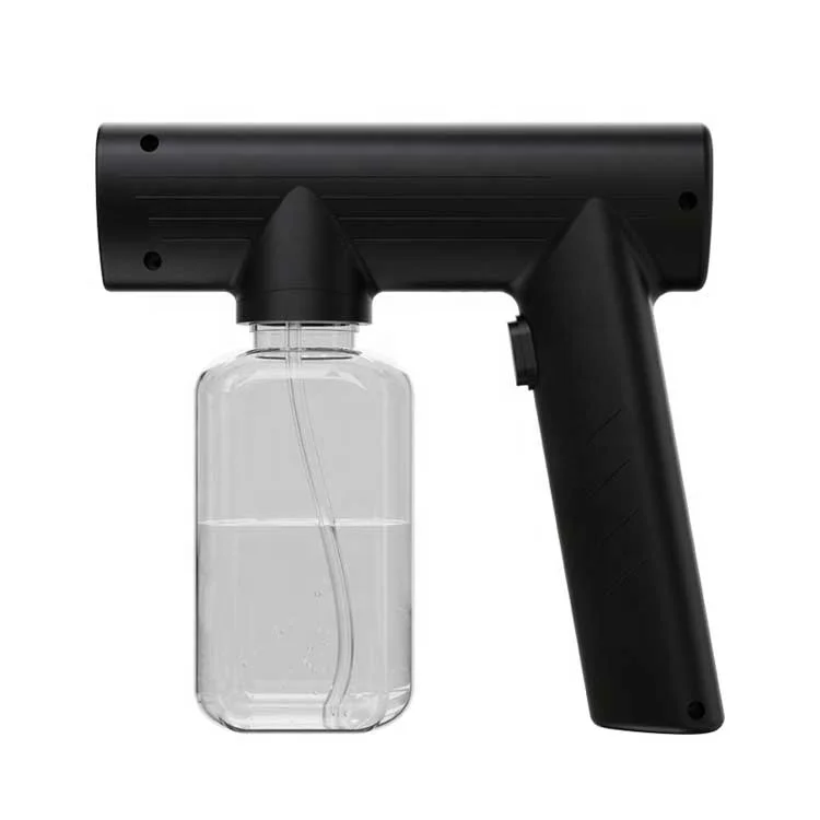 Hight Quality Blue Light Automatic Sprayer Gun Beauty Barber Nano Spray Atomizer Home Cordless Gun