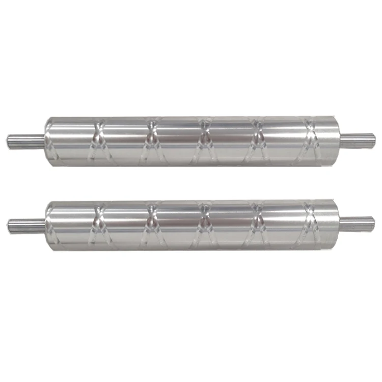 hard anodized aluminium roll shaft for film blown machine